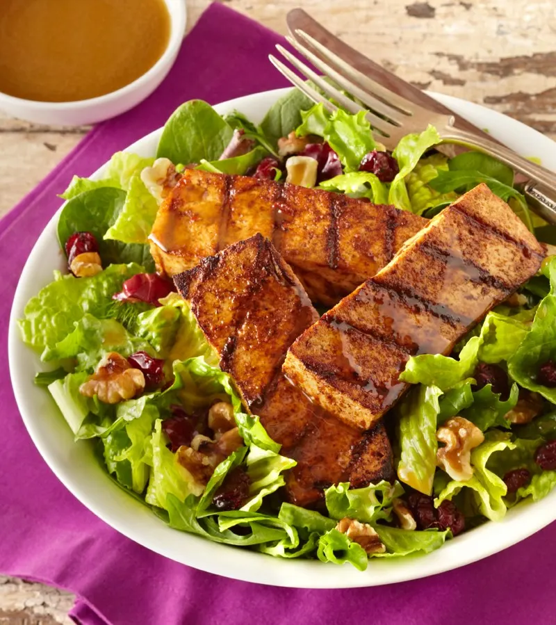 Grilled tofu